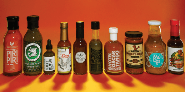 Image of the retrospective template Hot sauces on the Neatroverse community